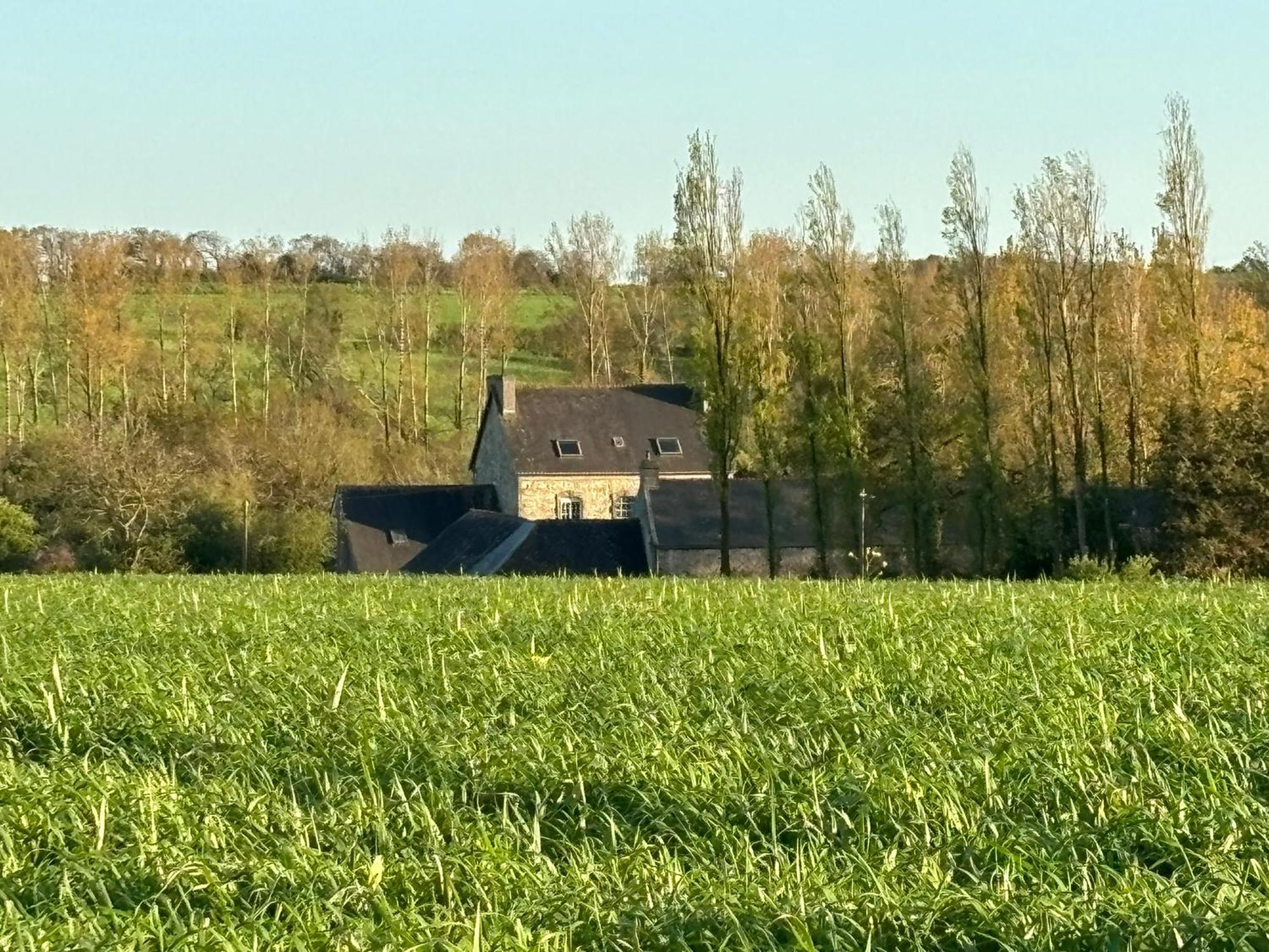 Jolie Maison De Campagne A 2Km De La Mer Plomodiern Exteriér fotografie